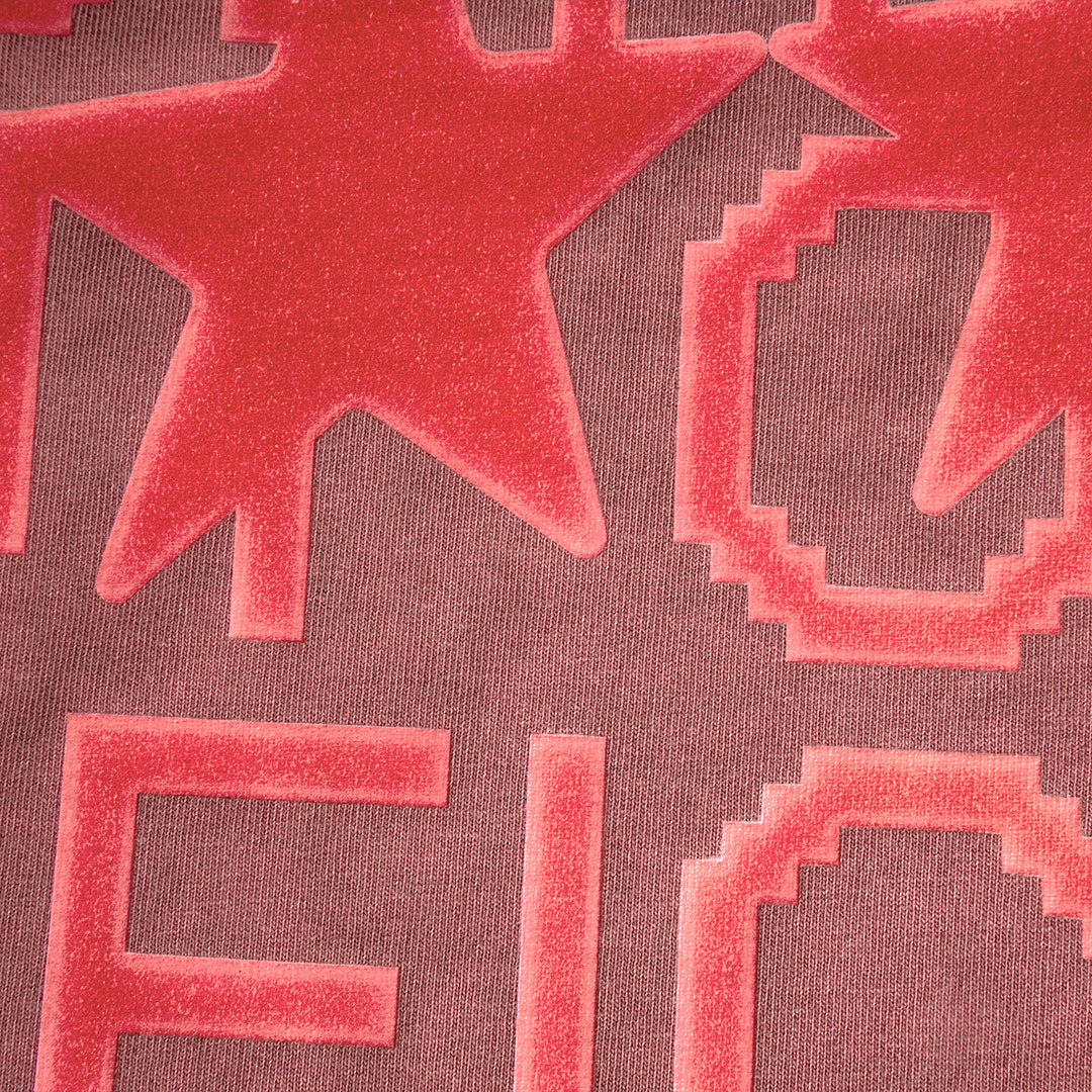 TEE * OUT OF OFFICE RED